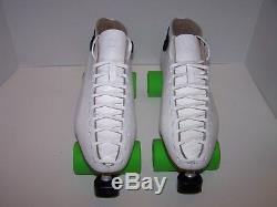 New Riedell 595 Labeda Pro-line Leather Roller Skates Mens Size 13