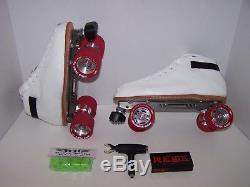 New Riedell 595 Pro 7000 Leather Roller Skates Mens Size 11