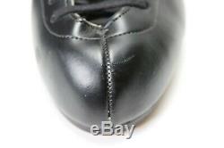 New Riedell Men Size 12 W Black Leather Boots Roller/Ice Skates Project Custom