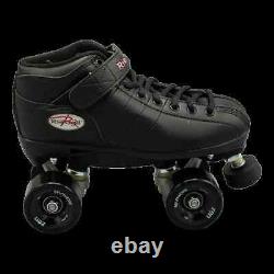 New! Riedell R3 Outdoor Roller Skates Men's Size 10 with Black Zen Wheels
