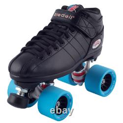 New! Riedell R3 Roller Derby Speed Roller Skate Men's Size 12 Sonar 95a wheels
