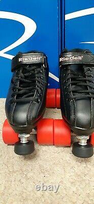 New! Riedell R3 Roller Derby Speed Rollerskate Men's Size 10 Fits Womens size 11