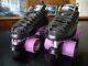 New Riedell Solaris Leather Boots Labeda Pro-line Roller Skates Mens 9.5