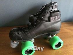 New Riedell Spark 122 Derby Skates Hard-to-Find Size 5.5 All-Leather US-made