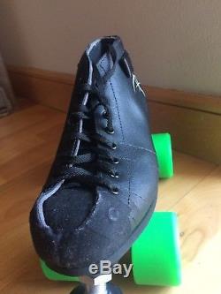 New Riedell Spark 122 Derby Skates Hard-to-Find Size 5.5 All-Leather US-made