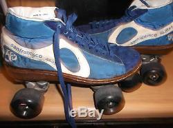 OLD SCHOOL SanFranciso Roller skates size 8 Men /Women size 9 heel to toe