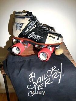 ONE OF A KIND RARE Riedell Torch 495 Roller Derby Skates