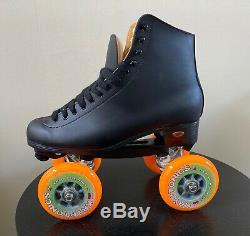 QUADLINE Riedell ROLLER SKATES Scooter Wheels Size 11