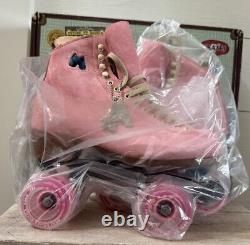 RARE COLOR! Moxi Lolly Roller Skates, Sz 7 (Women's 8-8.5), Strawberry, NWT