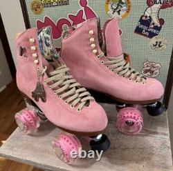 RARE COLOR! Moxi Lolly Roller Skates, Sz 7 (Women's 8-8.5), Strawberry, NWT