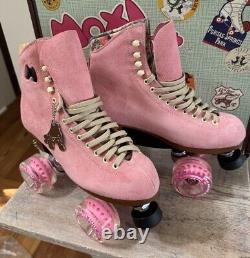 RARE COLOR! Moxi Lolly Roller Skates, Sz 7 (Women's 8-8.5), Strawberry, NWT