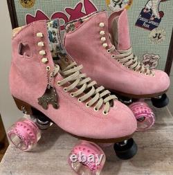 RARE COLOR! Moxi Lolly Roller Skates, Sz 7 (Women's 8-8.5), Strawberry, NWT