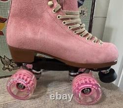 RARE COLOR! Moxi Lolly Roller Skates, Sz 7 (Women's 8-8.5), Strawberry, NWT