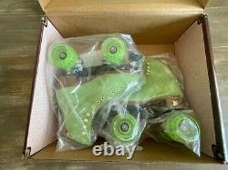 RARE Mens Size 5 Moxi Lolly Roller Skates in DISCONTINUED HONEYDEW