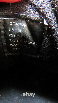 RIEDELL R3 / CAYMAN ROLLER DERBY QUAD SPEED SKATES BLACK UK SIZE 12 (14 is US)