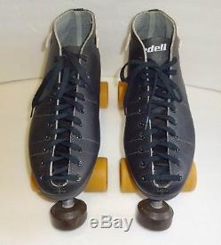 RIEDELL ROLLER SKATE With SURE GRIP CENTURY DOUGLAS SNYDER STOPPERS 11-12