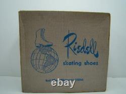 RIEDELL Red Wing Men's Size 10 1/2 VINTAGE skate Shoes NEW BLACK SUEDE LEATHER