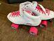RIEDELL Rollerblade CAYMAN Skates White and Pink Womens Size 10