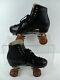 RIEDELL Skates Model 220 Boots MENS Size 9.5, BLACK
