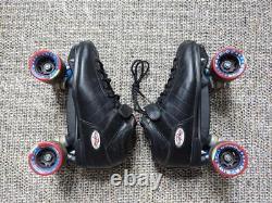 RIEDELL roller skates 10 US mens CAYMAN R3 rollerskates black
