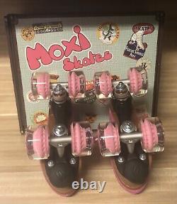 Rare Moxi Lolly Roller Skates Fushia Size 7 (fits womens 8 & 8.5)