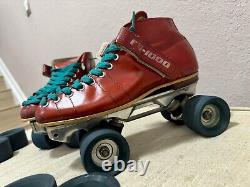 Rare Red Riedell RS-1000 With Green Labeda Wheels With Extras