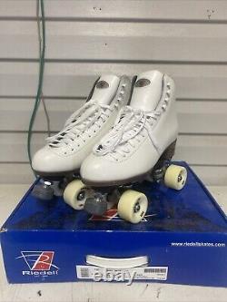 Reidell 120 Roller Skate White Sz 10 Wide NEW