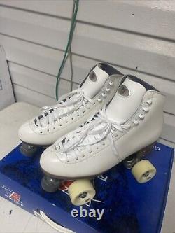 Reidell 120 Roller Skate White Sz 10 Wide NEW