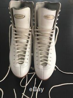 Reidell Roller Skates High Top Leather Size 8 (Eight) With ATLAS 17 E97 Plate