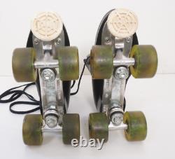 Riedell 110 Roller Skates Size 6 Suregrip Competitor Plate Rollo Hyper Wheels