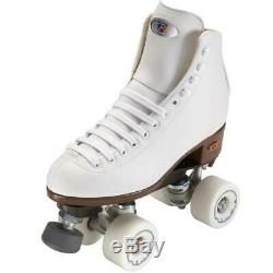 Riedell 111 Angel Skate White w Riva Wheels