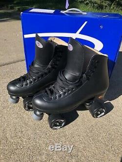 Riedell 111 Roller Skates M9/W10 Comp to Citizen, Angel, Moxi Lightly Used withbox