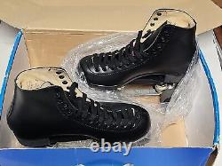 Riedell 111BR BLK Black Roller Skates Size 6 ANGEL With Box