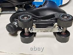 Riedell 111BR BLK Black Roller Skates Size 6 ANGEL With Box