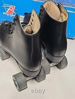 Riedell 111BR BLK Black Roller Skates Size 6 ANGEL With Box