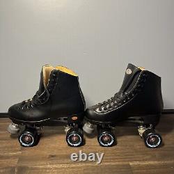 Riedell 111BR Black Roller Skates Men Size 7