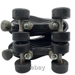 Riedell 111BR Boost Black PowerDyne Rhythm Roller Skates Size 4