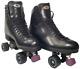 Riedell 120 Leather Roller Skates Sz 12D withAthletico Black Carry Case + sk8 tool