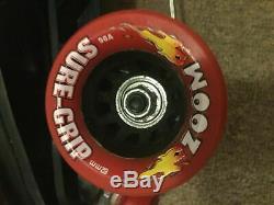 Riedell 120 Sunlite Sure-Grip wheels Men's size 13.5 roller skates Excellent