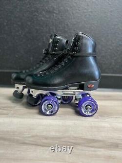 Riedell 120 roller skate Sure-Grip Century plate motion outdoor wheels