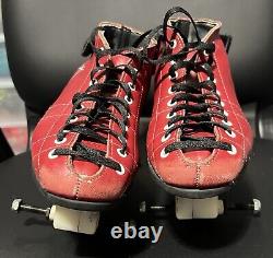 Riedell 122 Colorlab Super rare Roller skates Men's Sz 6 With laser Plates