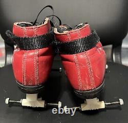 Riedell 122 Colorlab Super rare Roller skates Men's Sz 6 With laser Plates