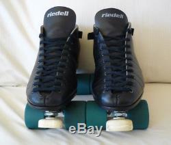 Riedell 122 Skates Mens Size 11 / 11.5 + Hyper Cannibal Wheels + Swiss Bearings