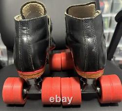 Riedell 125/RS 1000 Redline Speed Roller Skate Boots Men's Size 9