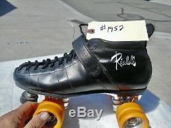 Riedell 126 Speed Skates Triton PowerDyne Plates Men's Size 11 Excellent Cond
