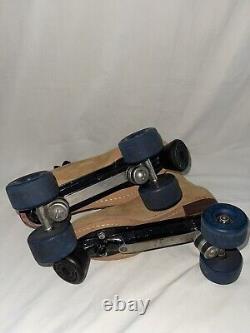 Riedell 130M Roller Skates Suede Leather Size 9