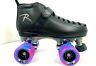 Riedell 165 Vixen Skate With Sonar Swirl wheels Derby Roller FREE POST