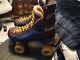 Riedell 166 Classic Roller Skates Chicago Custom II Plates Very Rare Size 7