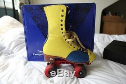 Riedell 172 UNIQUE Color Lab dance roller skates NEW with Arius plate £800 setup