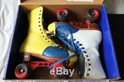 Riedell 172 UNIQUE Color Lab dance roller skates NEW with Arius plate £ ...